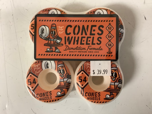 Cones Wheels 54 mm Demolition Formula