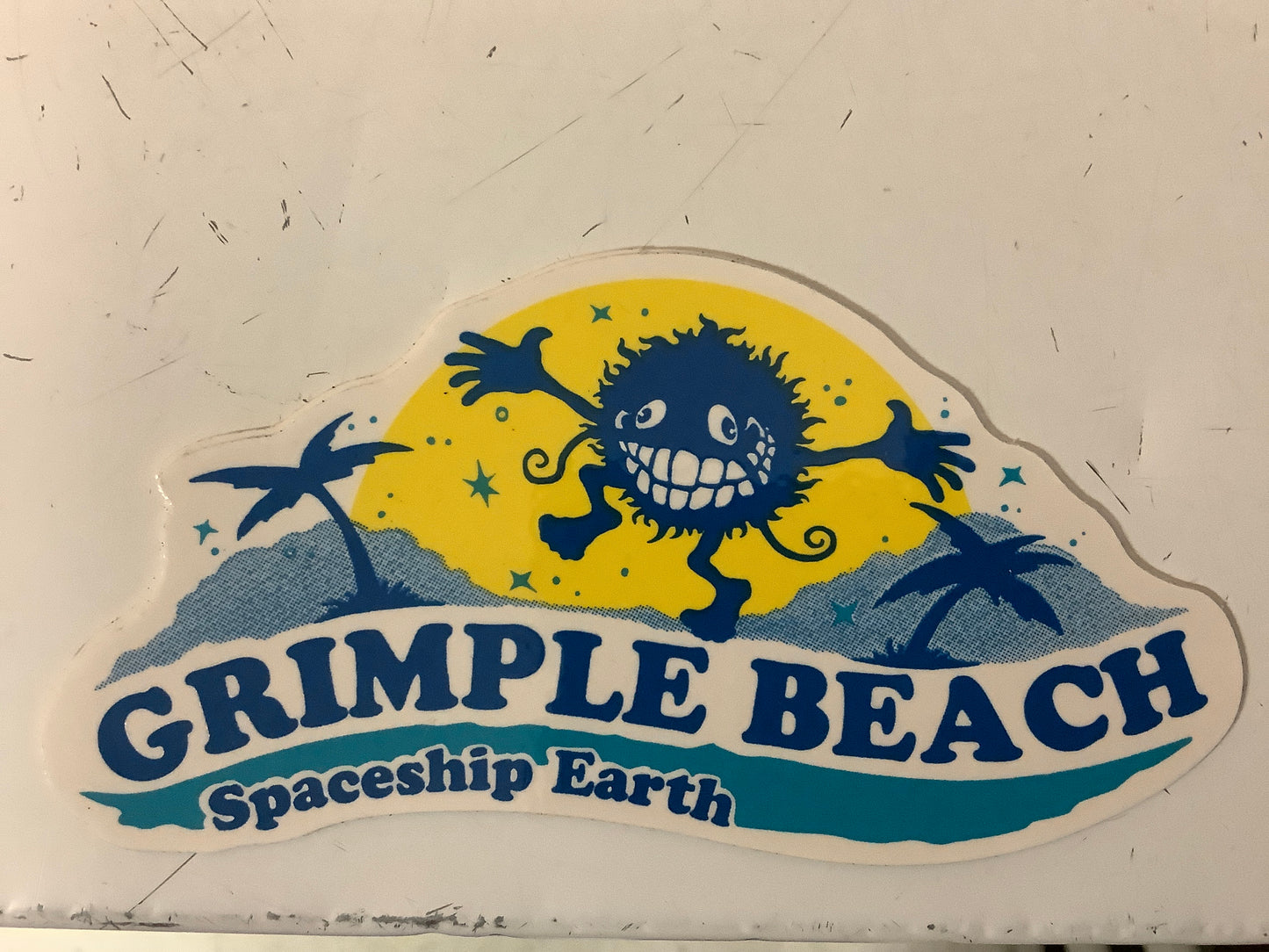 Grimple Beach sticker