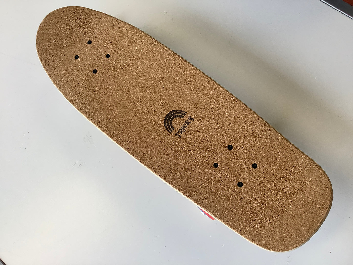 Tricks Complete Skateboard Soft Cork Top FUN 8.25” x 25.75”