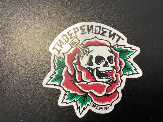 Independent Eric Dressen sticker color