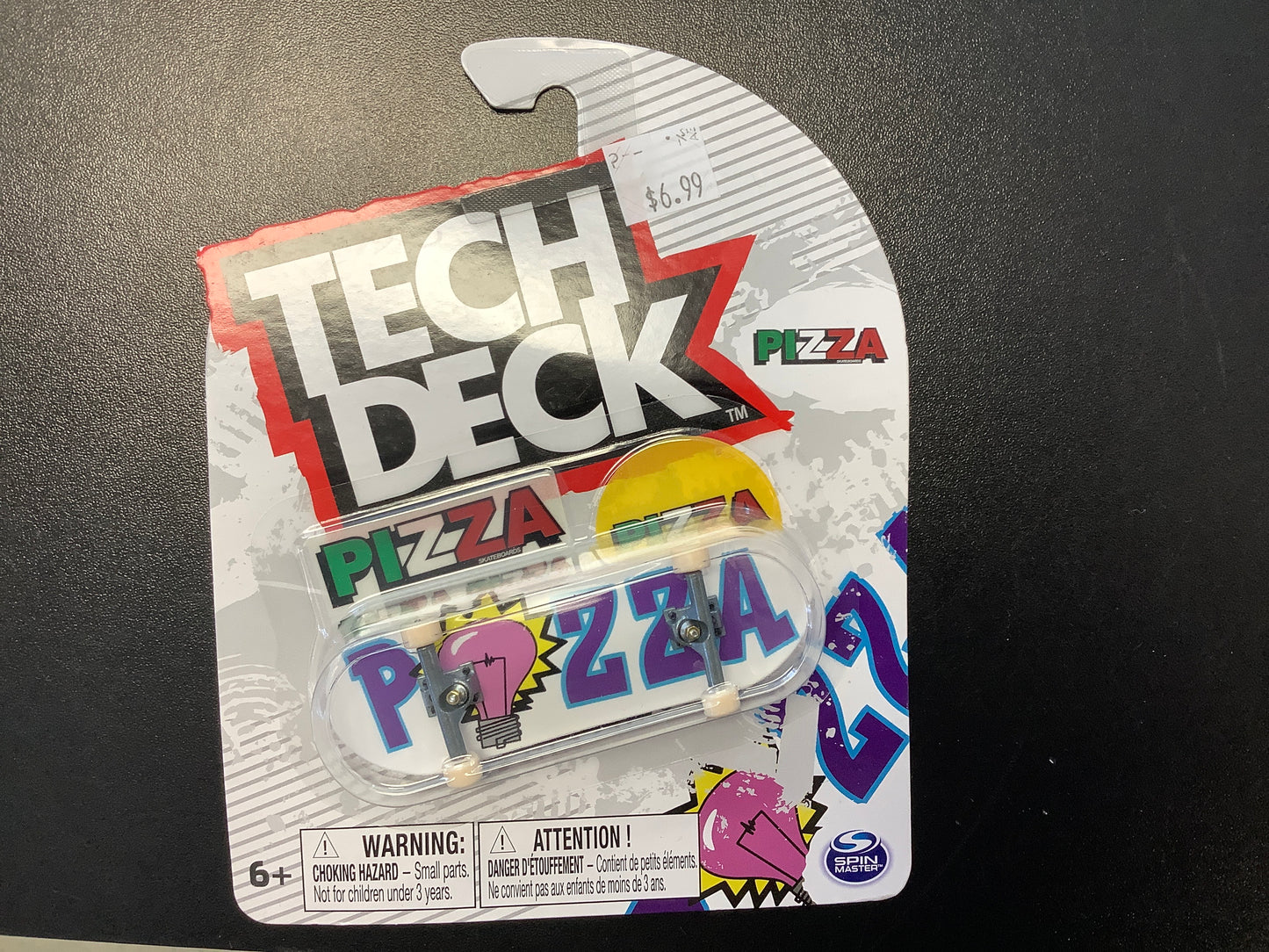 Tech deck pizza fingerboard