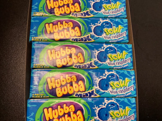 Hubba Bubba Max Sour blue raspberry