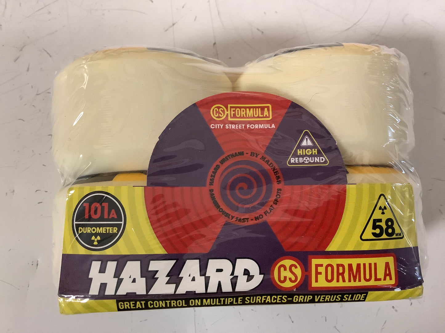 Hazard wheels 58mm 101a du Cs formula