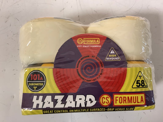 Hazard wheels 58mm 101a du Cs formula