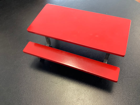 Slushcult picnic table fingerboard obstacle