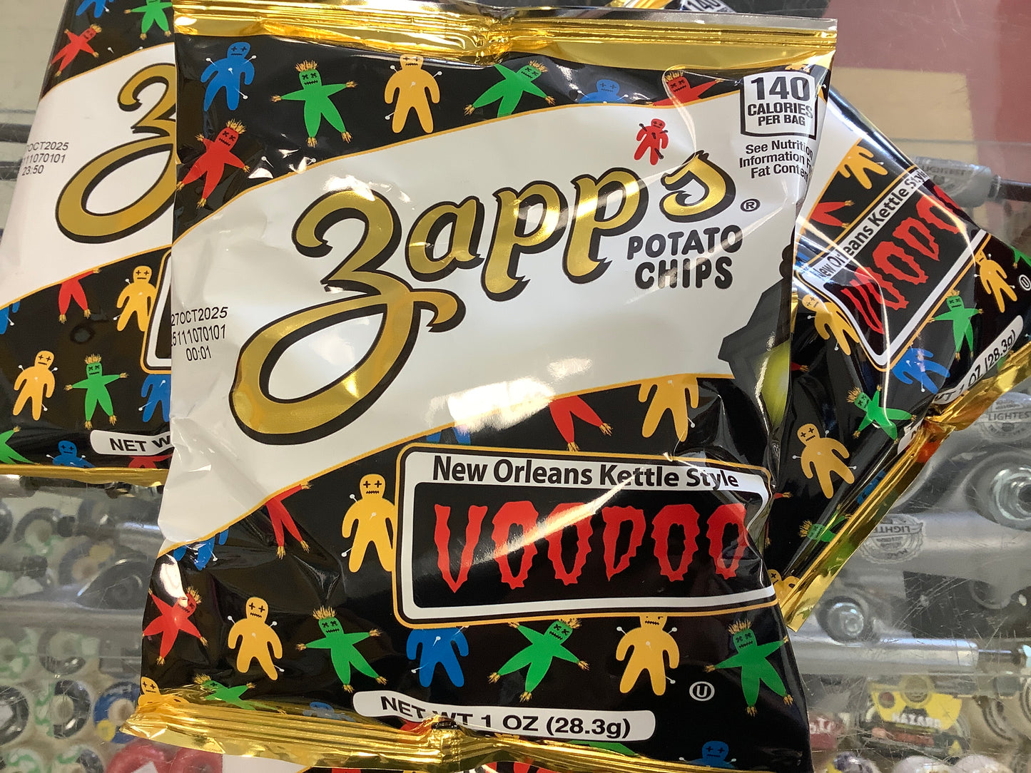 Zapps potato chips 1oz Voodoo