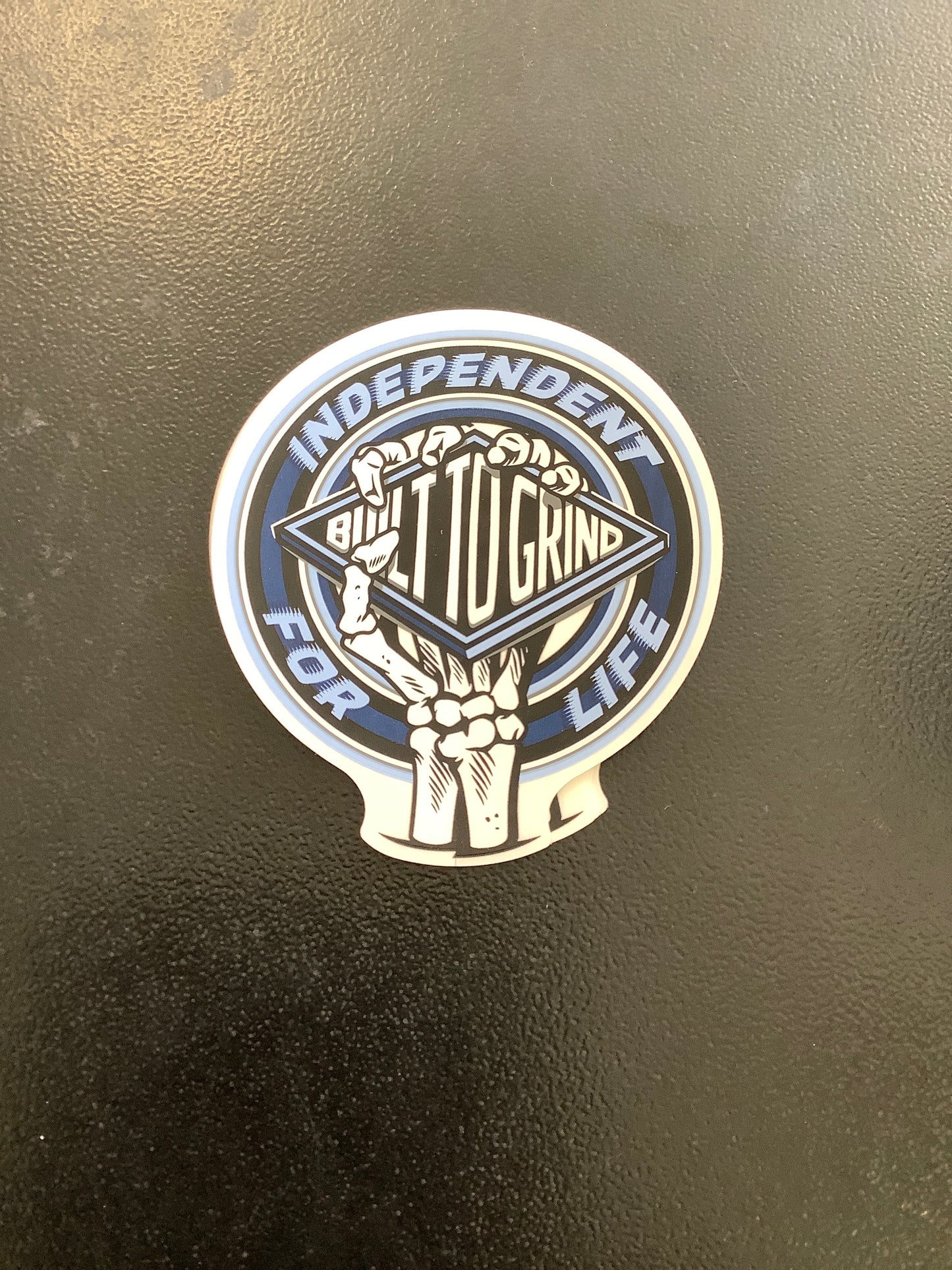 Independent Sticker Built to Grind