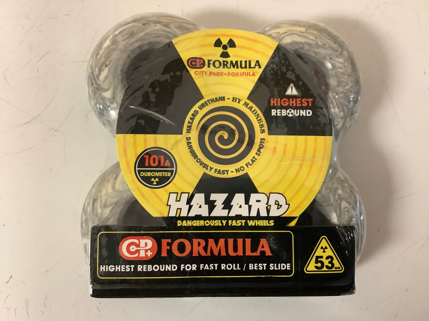 Hazard wheels 53mm 101a CP formula