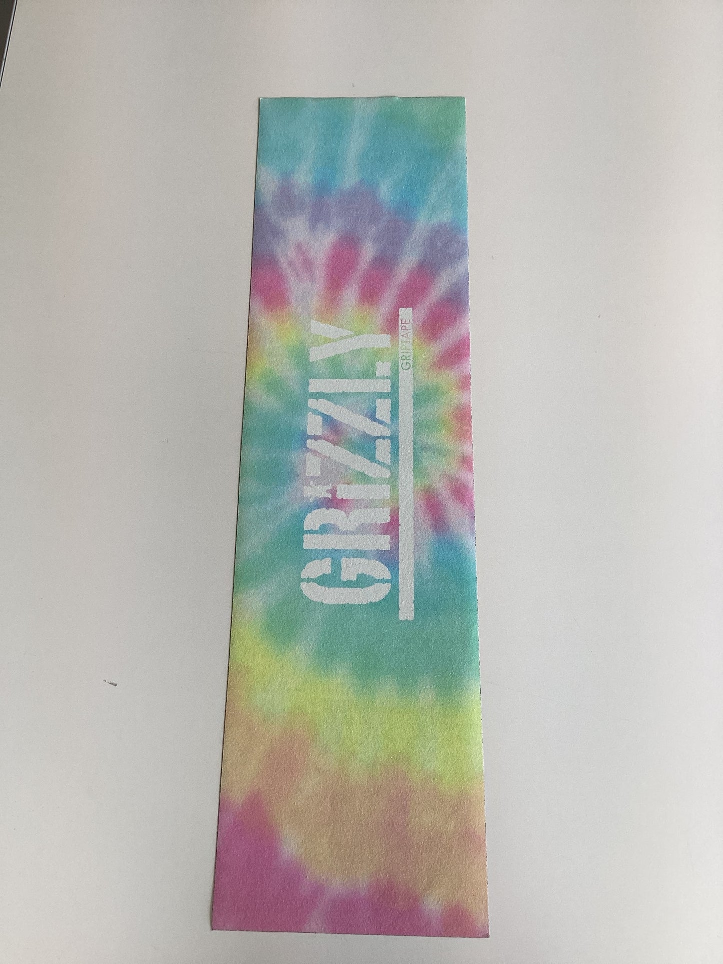 Grizzly Light Colored Tie Dye Griptape