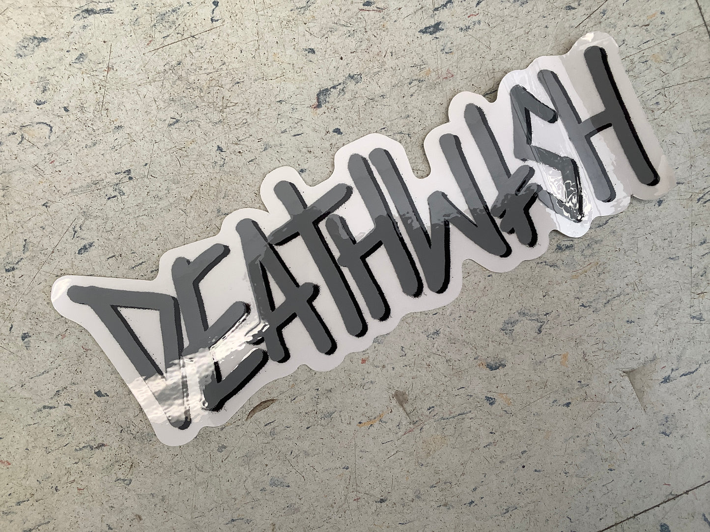 Deathwish sticker 8”