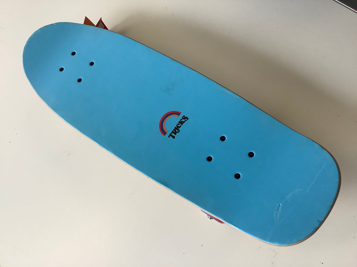 Tricks Complete Skateboard Soft Foam Top SPINNER 8.25” x 25.75”