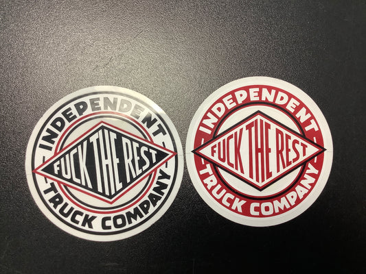Independent truck company sticker 3 1/2”