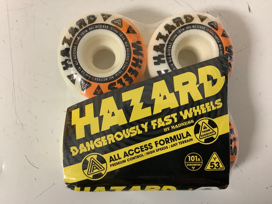 Hazard wheels 53mm 101a all access formula