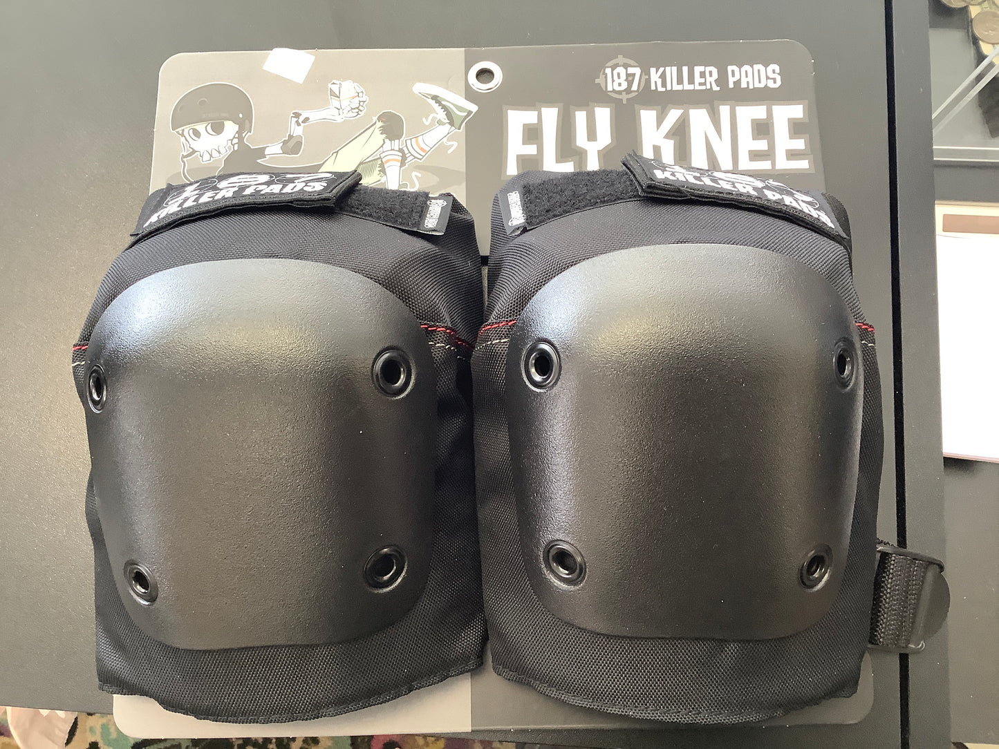 187 Killer Pads Fly knee pads black