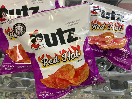 Utz Red Hot potato chips 1oz