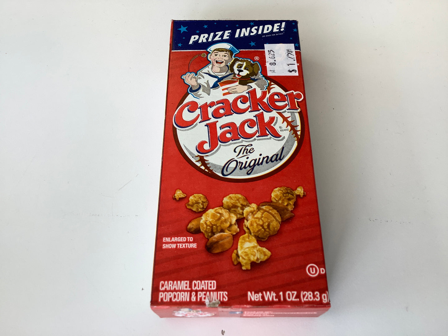 Cracker Jack Original 1oz box caramel popcorn & peanuts