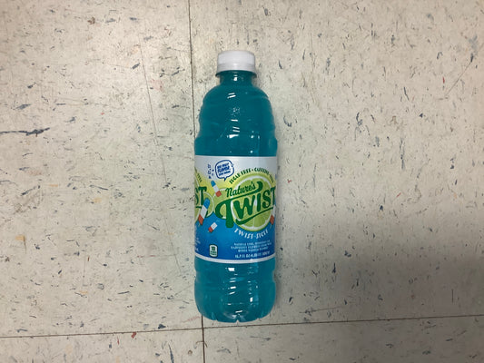 Natures Twist Twist Sicle flavor blue