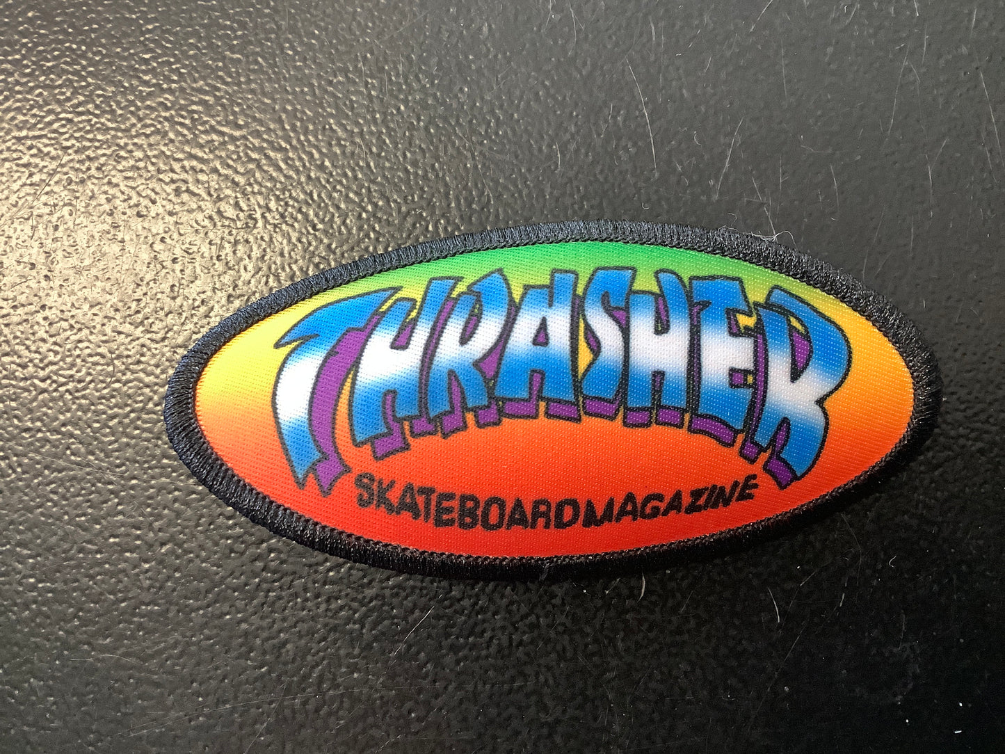 Thrasher patch oval