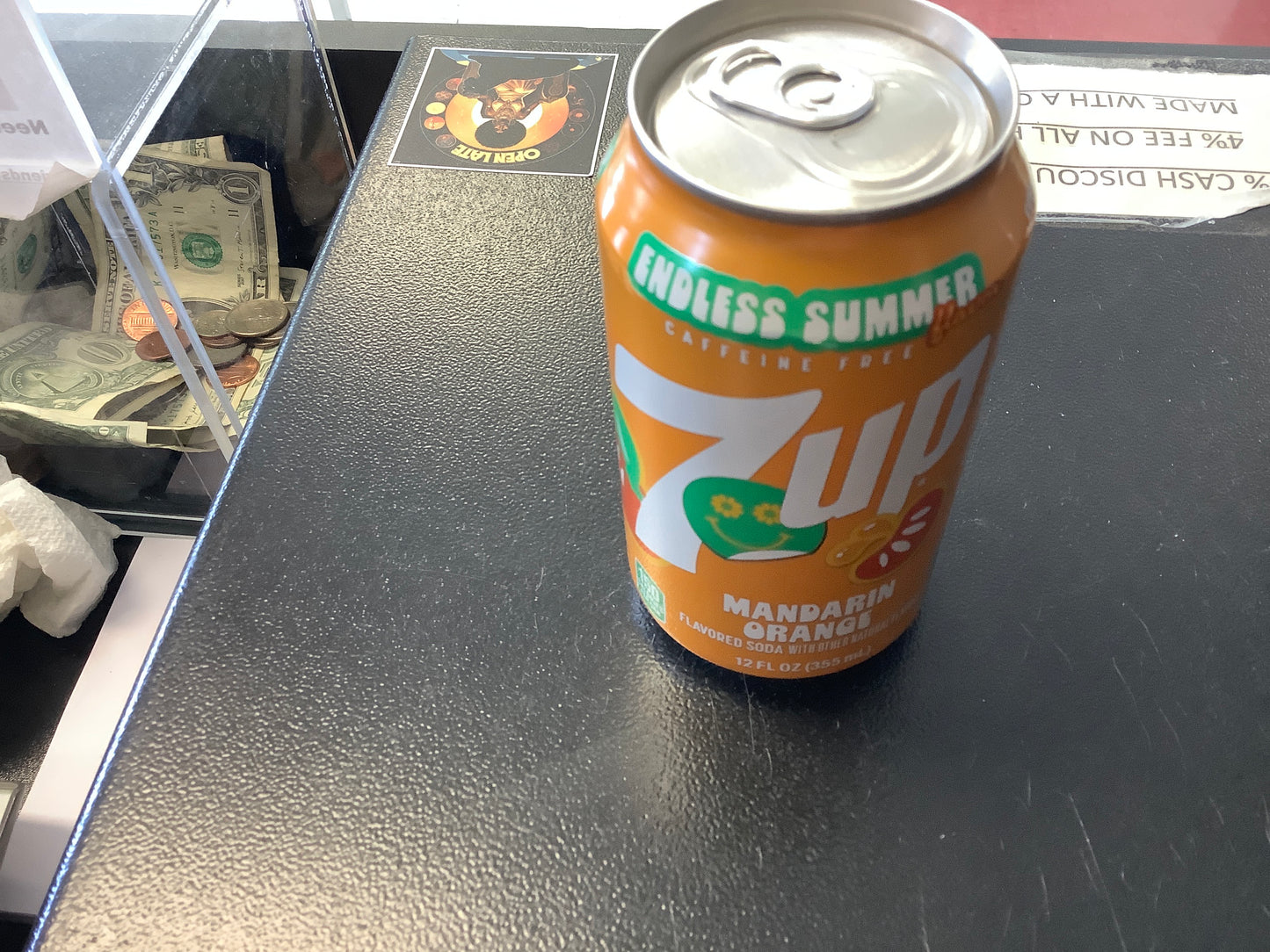 7 up mandarin orange 12 oz can
