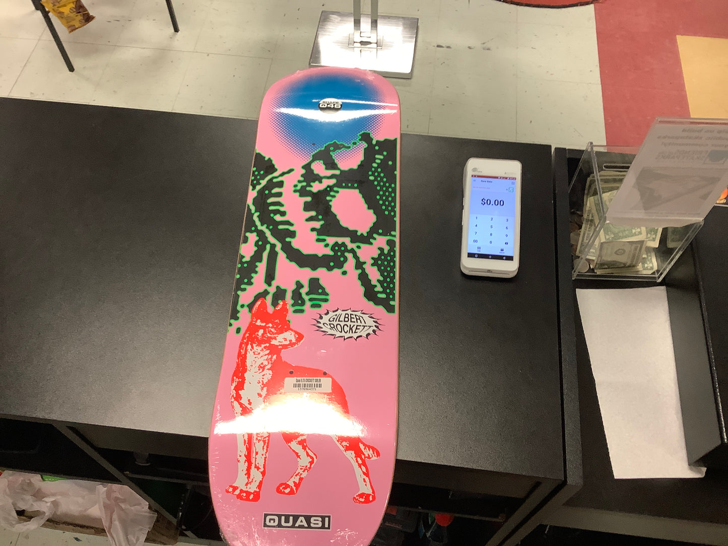 Quasi 8.75 skateboard deck Crockett Q46 Multi