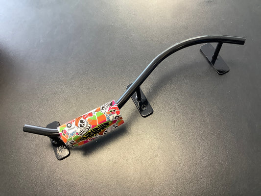 Slushcult S rail fingerboard obstacle