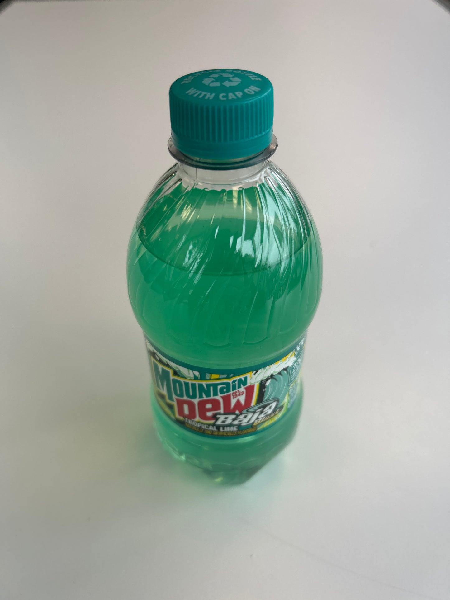 Mtn Dew Baja bottle 16oz
