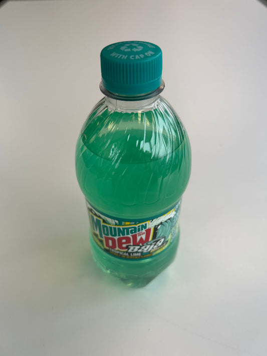 Mtn Dew Baja bottle 16oz