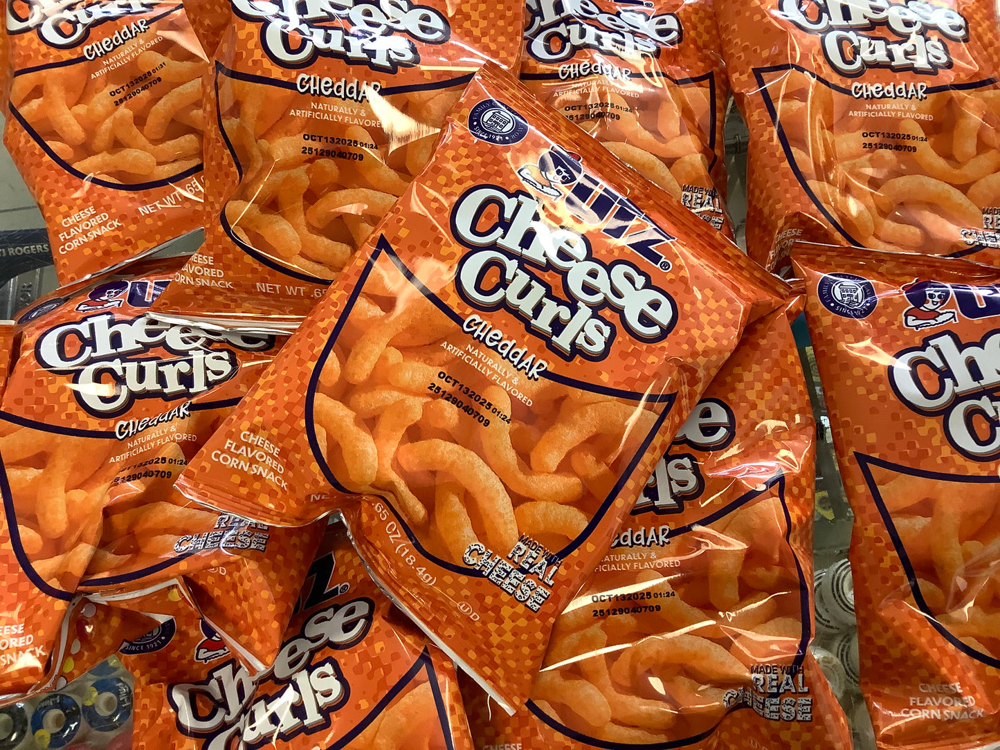 Utz cheese curls .65oz