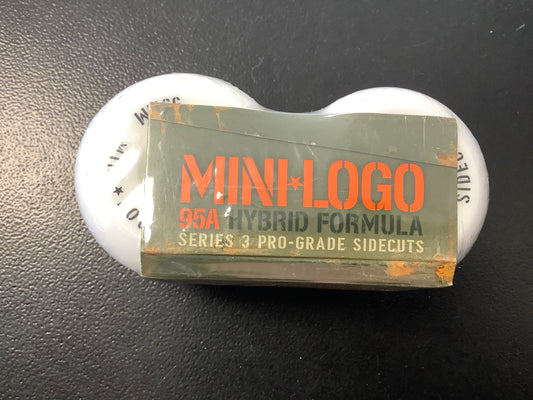 Mini logo hybrid formula side cut wheels