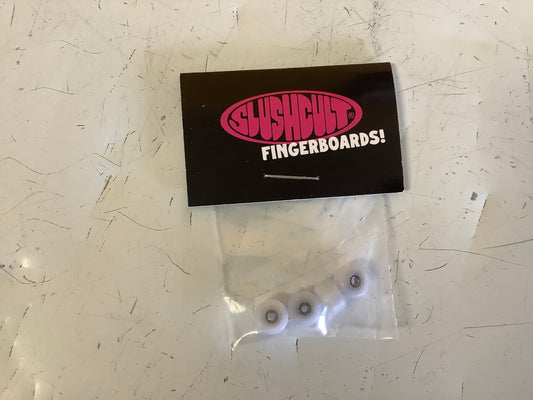 Slushcult fingerboard wheels white