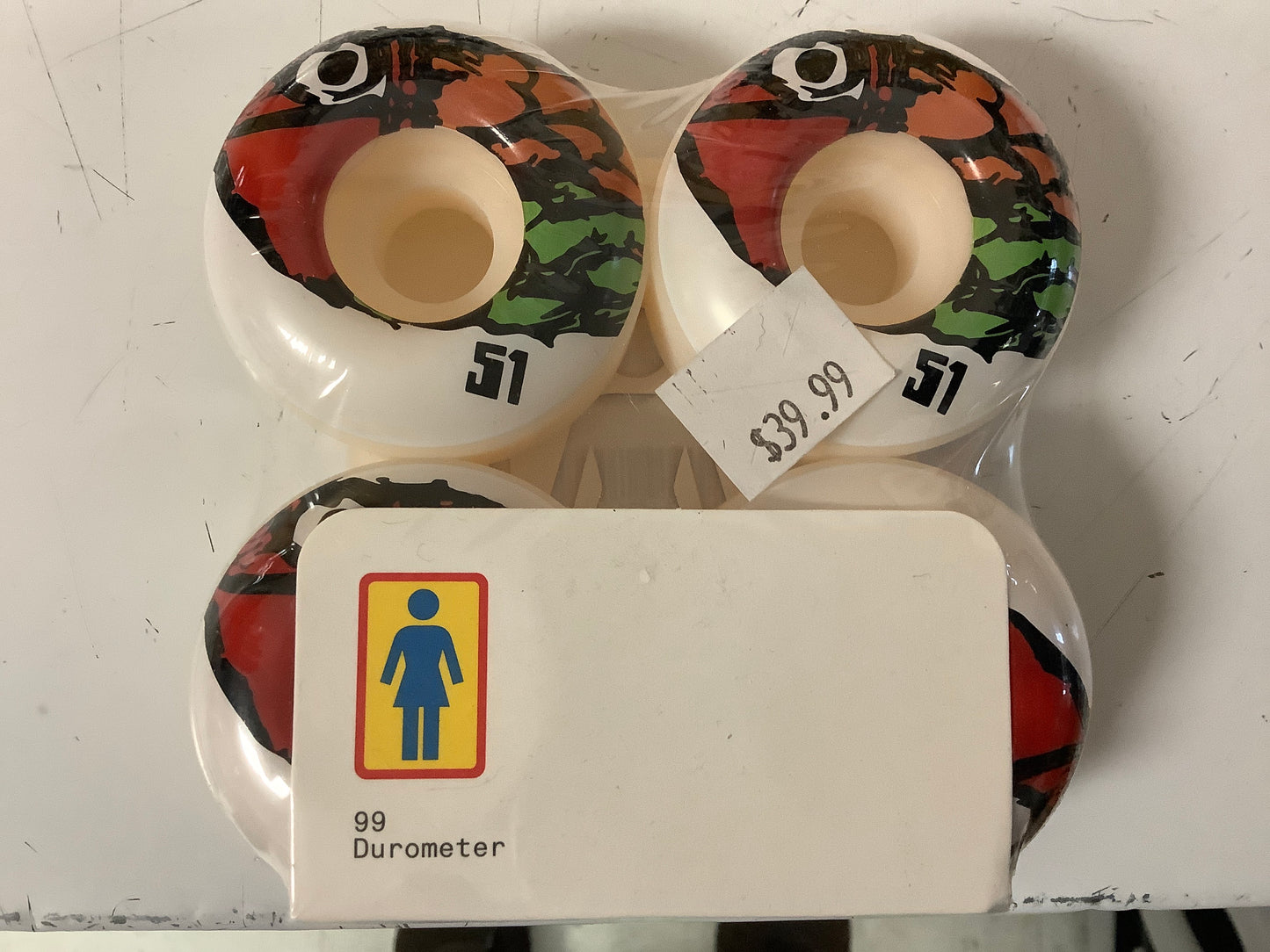 Girl wheels 51mm 99a du