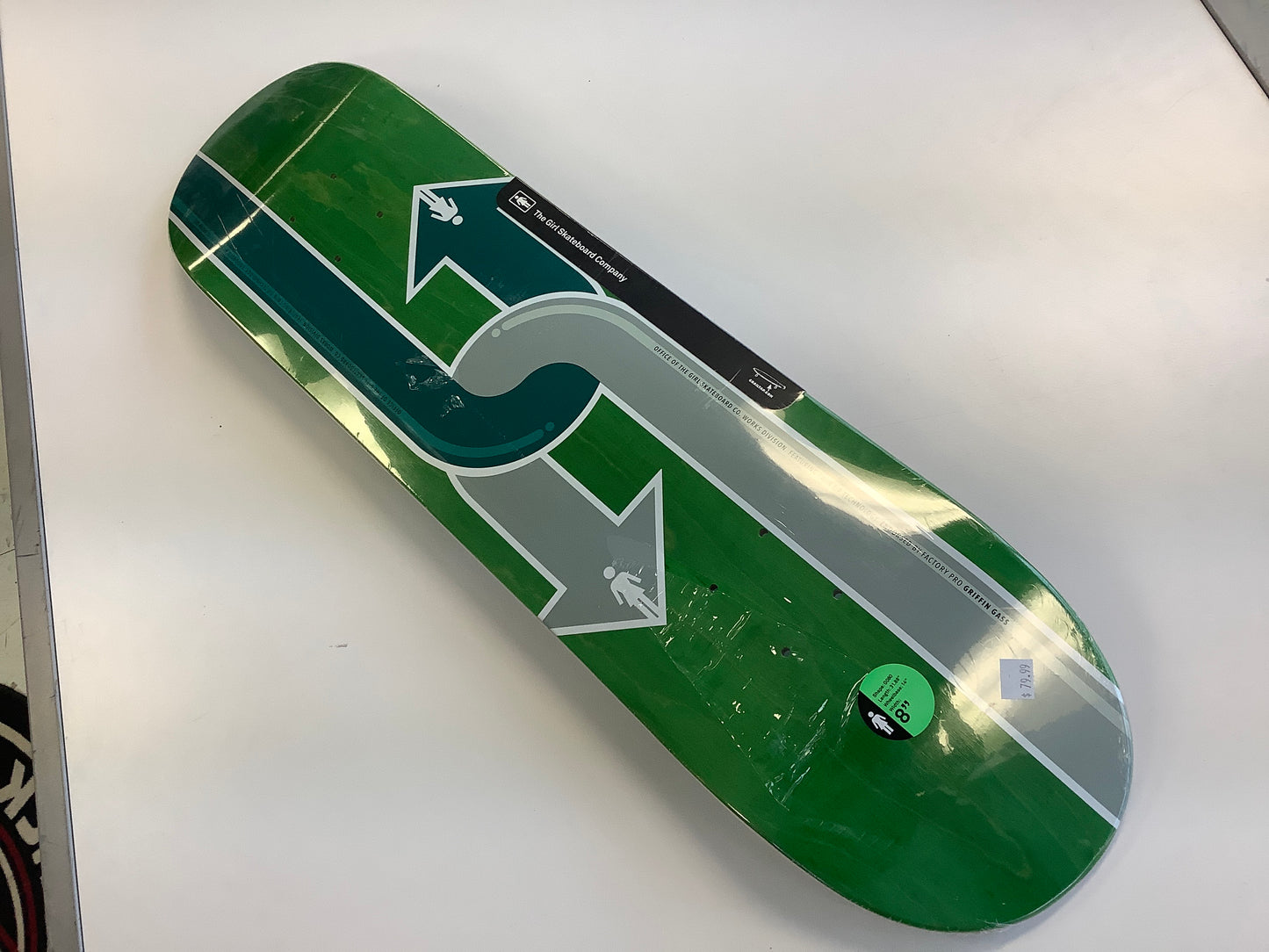 Girl Skateboards deck 8.0 GASS Dual Directional