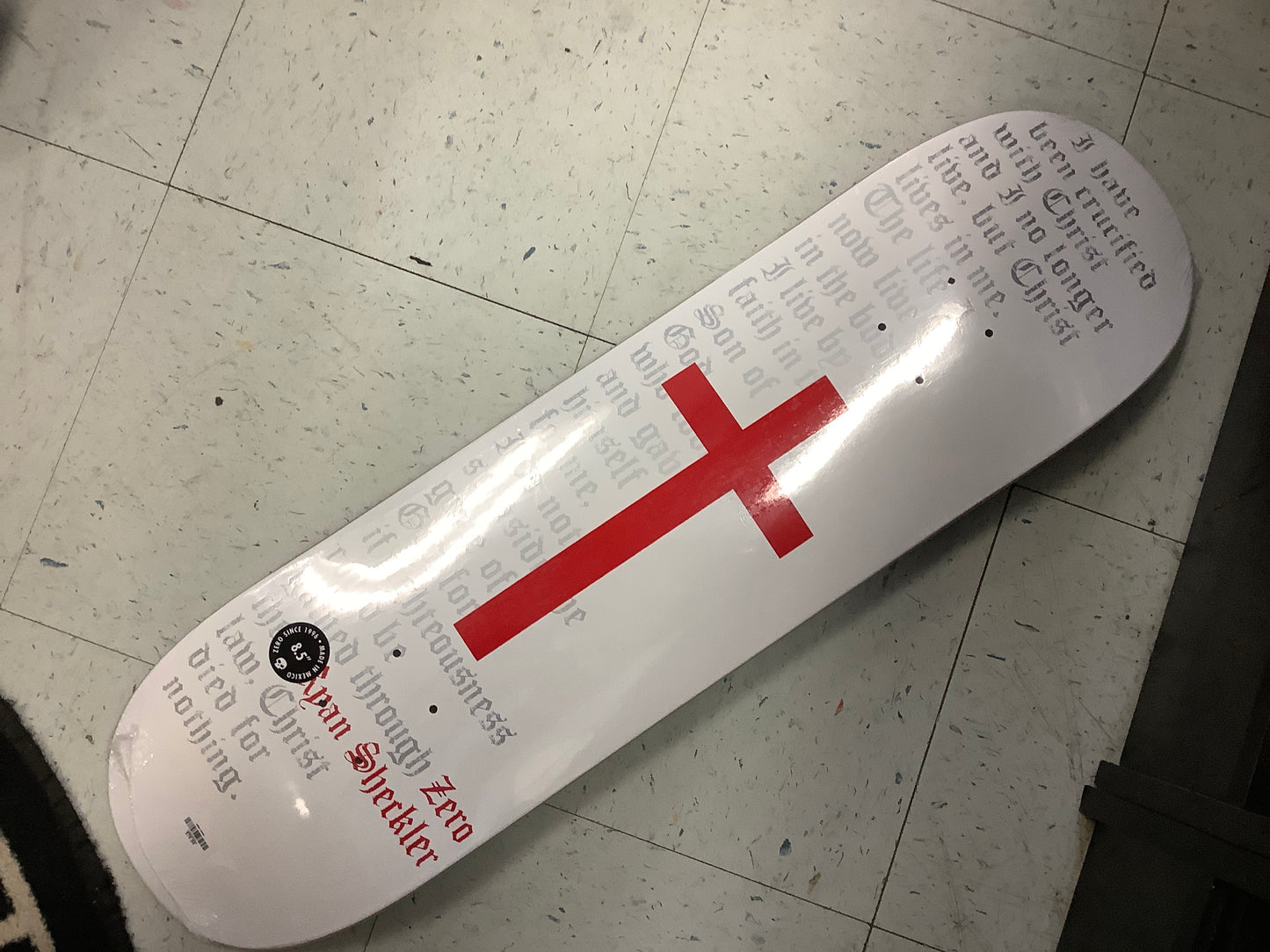 Zero deck Ryan sheckler cross
