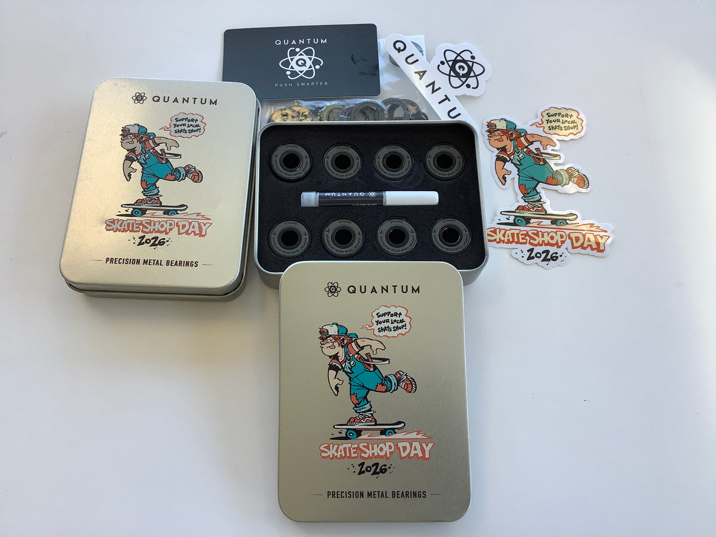 Quantum SSD Metal Bearings 2026 Skate Shop Day