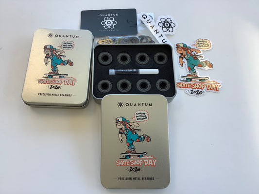 Quantum SSD Metal Bearings 2026 Skate Shop Day