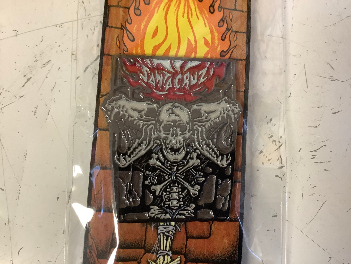 Santa Cruz enamel pin