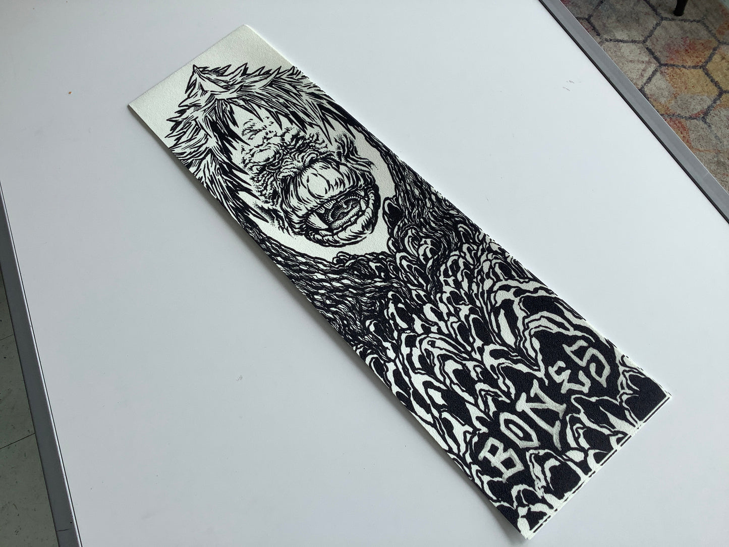 Bones Grip Tape BW Forest Face 9x33
