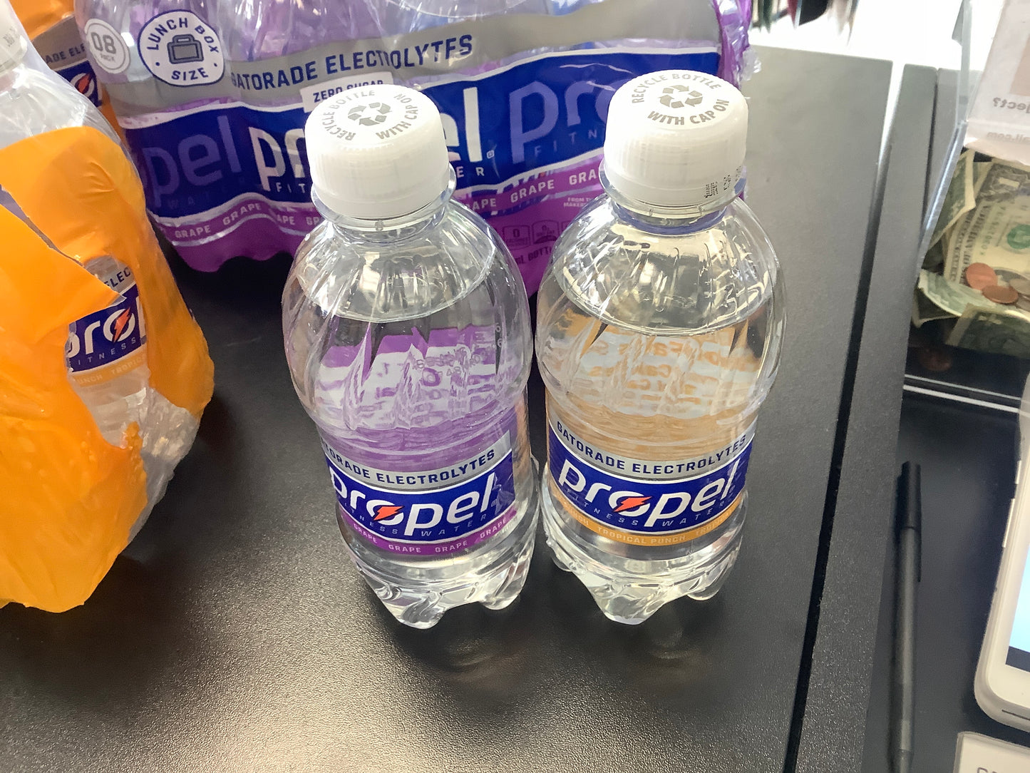 Propel fitness water 12 oz grape