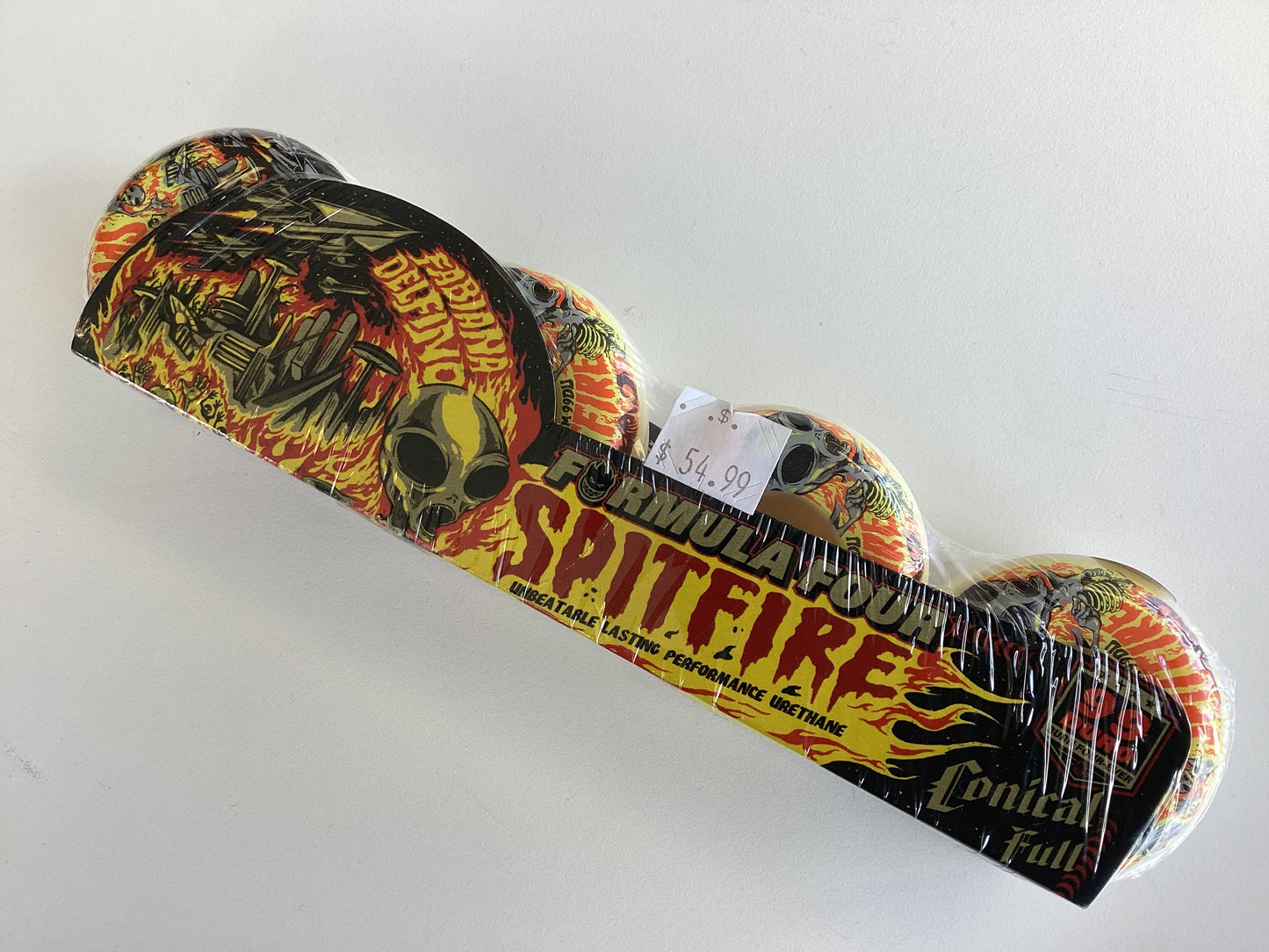 Spitfire Skateboard Wheels Pro Fabiana Invasion 53mm 99Duro Formula Four F4