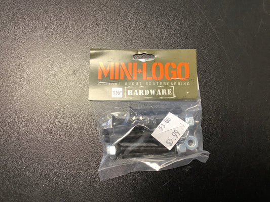 Mini logo 1 1/2” mounting hardware