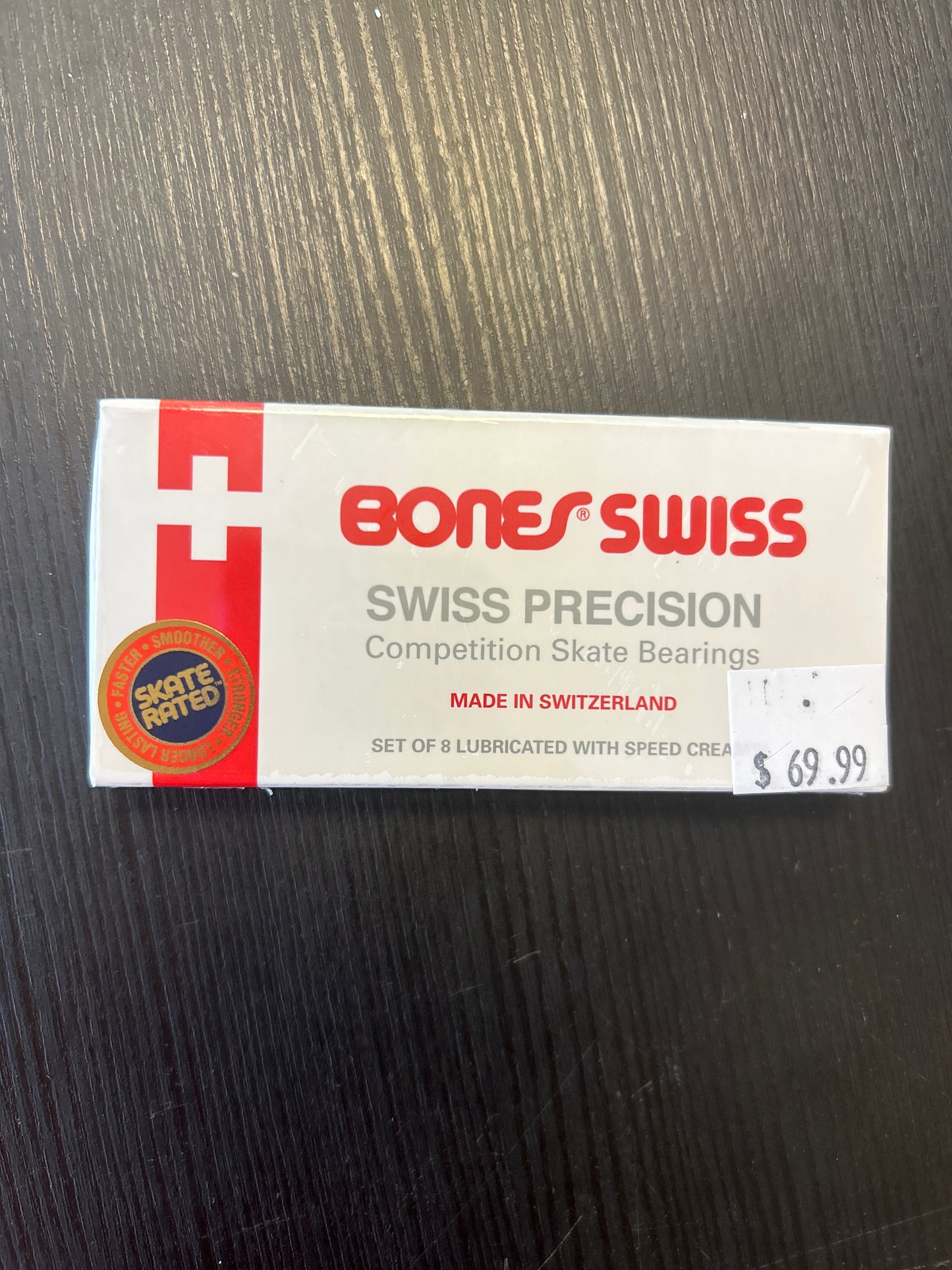 Bones Swiss Bearings set of 8 with spacers 8mm