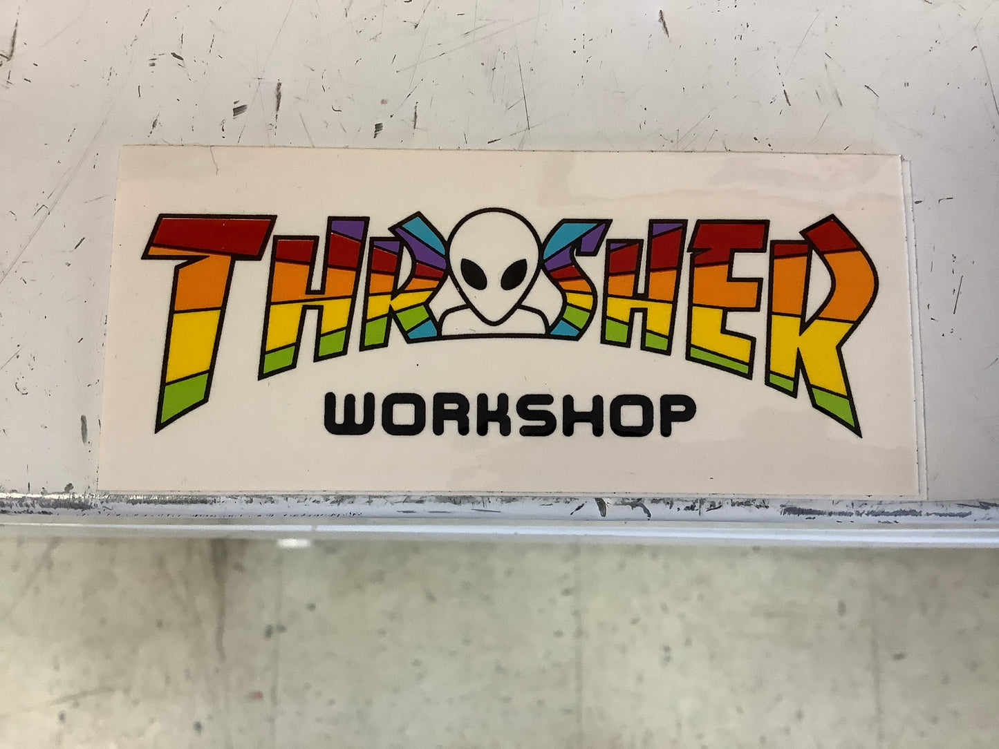 Thrasher Workshop Spectrum sticker