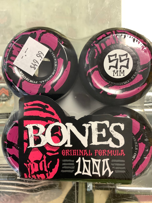 Bones Wheels Mummy Skulls 55mm 100a