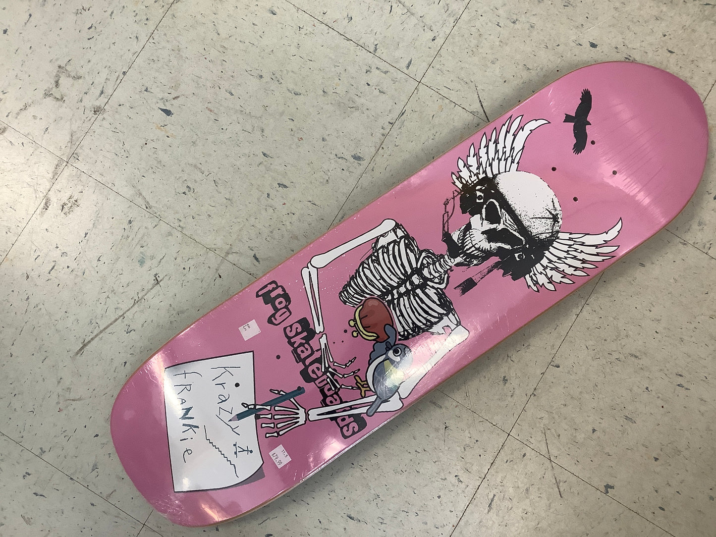 Frog skateboards Frankie Decker pro model 8.5