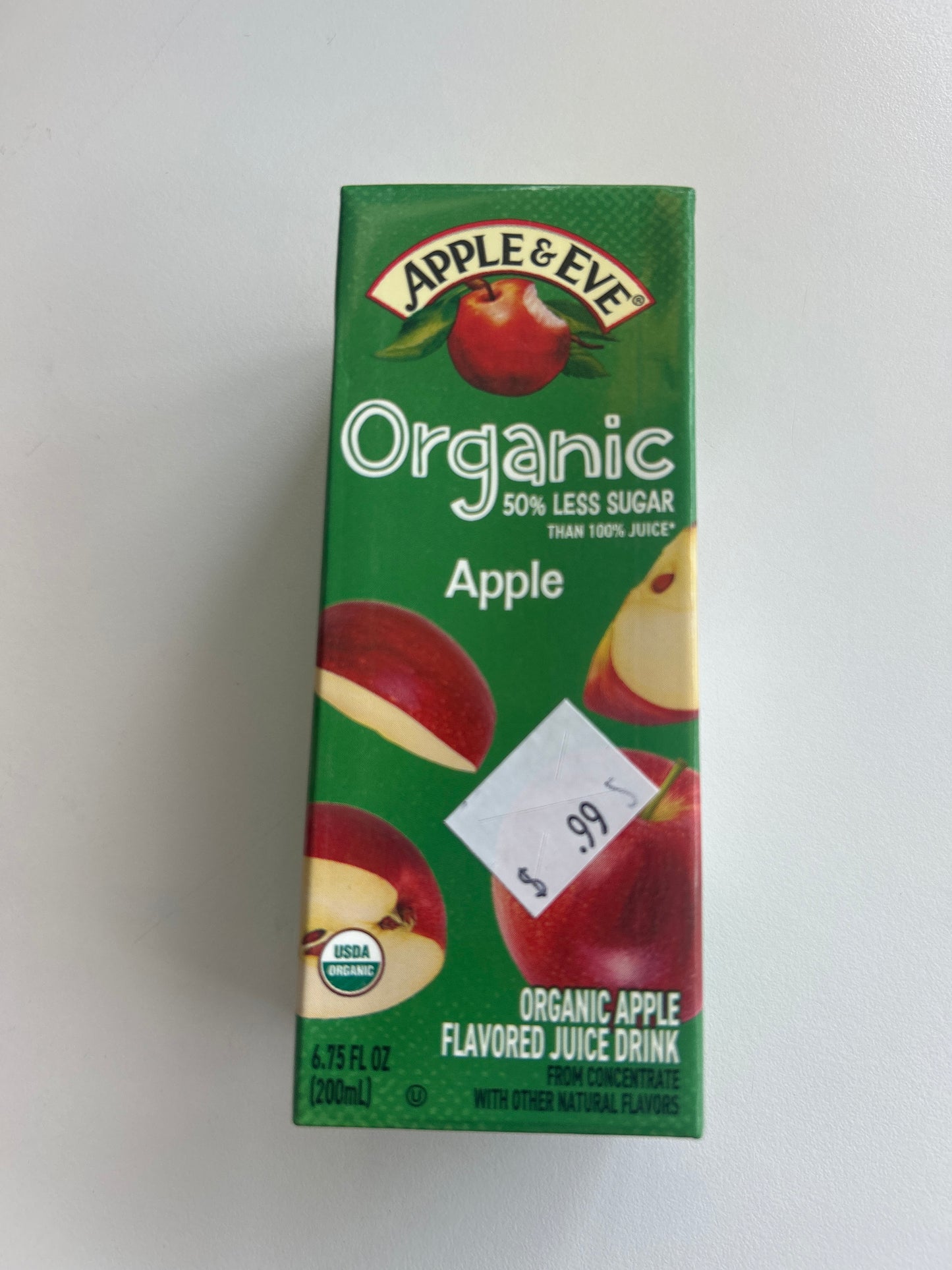 Apple & Eve Organic Apple Juice box 6.75oz