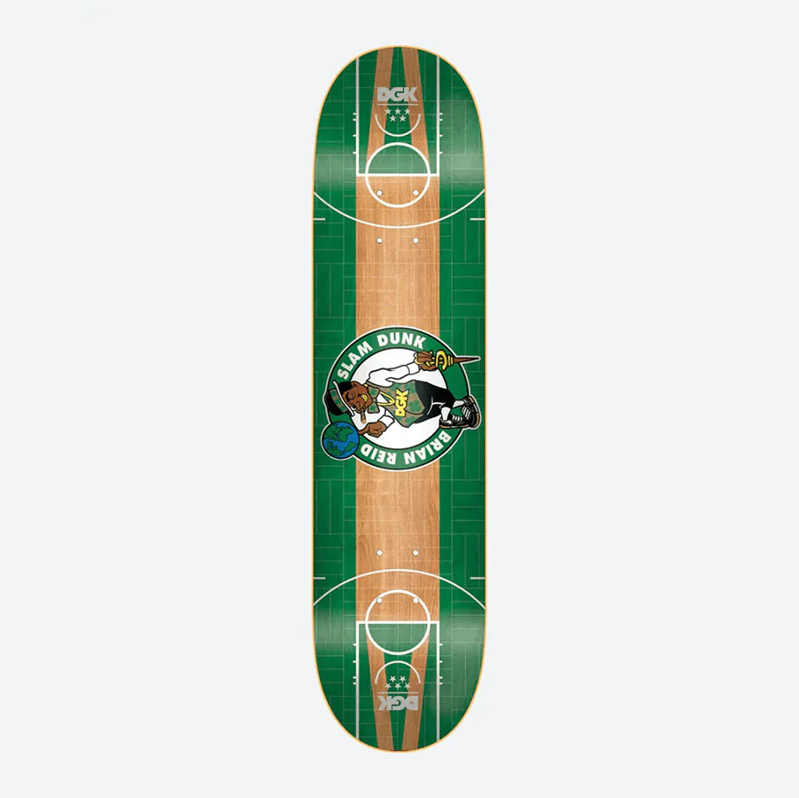 DGK PRO Skateboard Deck 8.25” Slam Dunk 2.0 Brian Reid