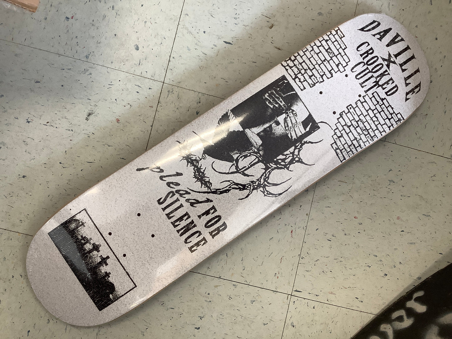 Daville X Crooked Cult “ plead for silence “ deck