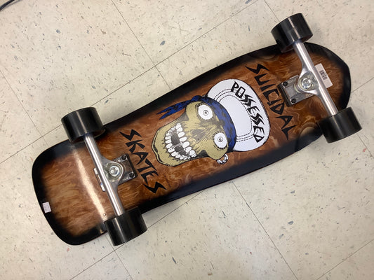 Suicidal Skates complete possessed skateboard
