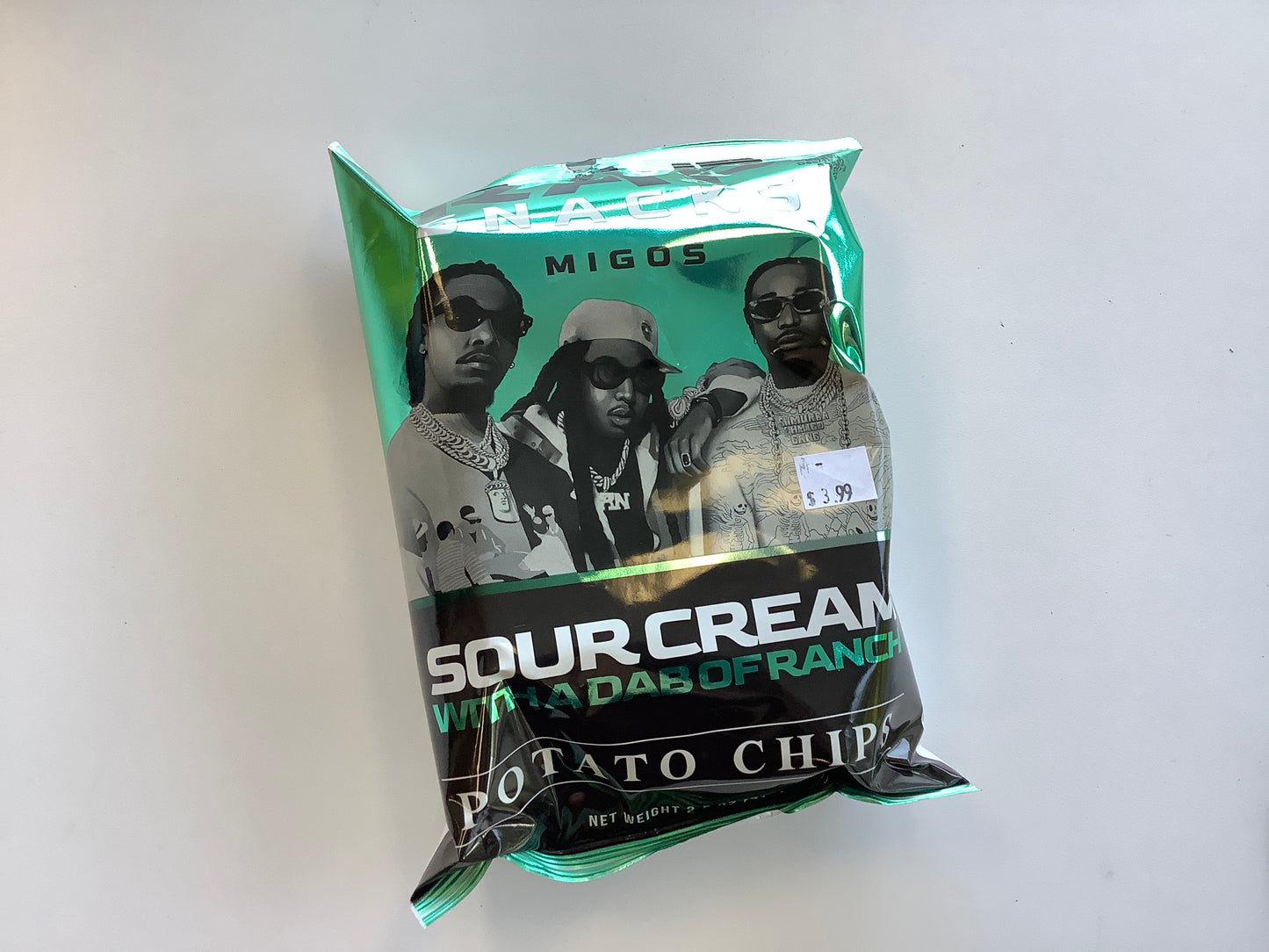 Rap Snacks 2.5oz MIGOS SOUR CREAM RANCH