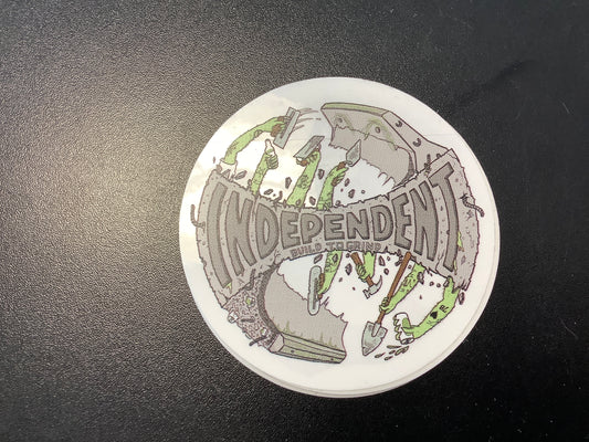 Independent Truck company zombie DIY sticker